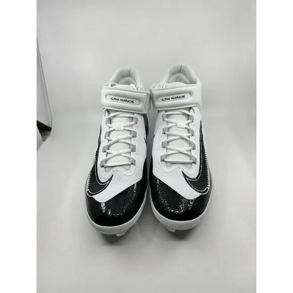 Nike Alpha Huarache Elite 4 Mid Metal Baseball Cleats Men’s Size 15 FD2744-101