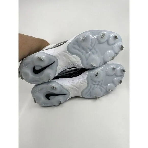 Nike Alpha Huarache Elite 4 Mid Metal Baseball Cleats Men’s Size 15 FD2744-101
