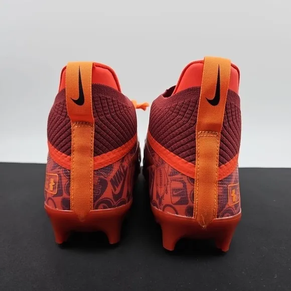 Nike Alpha Menace 4 Elite NRG FQ4046-600 Red Football Cleats Men's Size 12 New