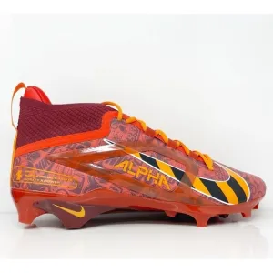 Nike Alpha Menace 4 Elite NRG FQ4046-600 Red Football Cleats Shoes Men's 9.5