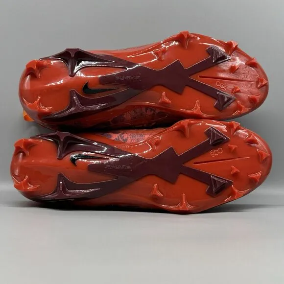 Nike Alpha Menace 4 Elite NRG Red Orange Football Cleats Size 8 FQ4046-600