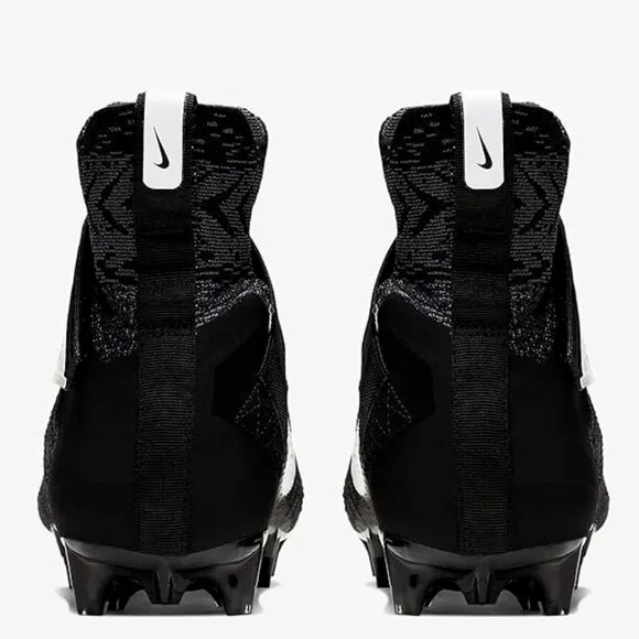 NIKE ALPHA MENACE ELITE 2 FLYKNIT FOOTBALL BLACK MEN'S SIZE 14 NEW