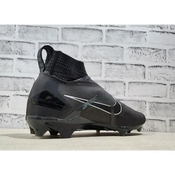 Nike Alpha Menace Elite 3 Black Football Cleats CT6648-010 MEN'S SIZE 11