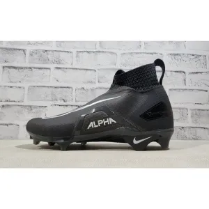 Nike Alpha Menace Elite 3 Black Football Cleats CT6648-010 MEN'S SIZE 11