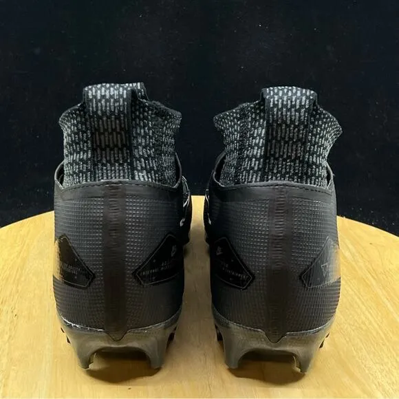 Nike Alpha Menace Elite 3 Black Football Cleats CT6648-010 MEN'S SIZE 13