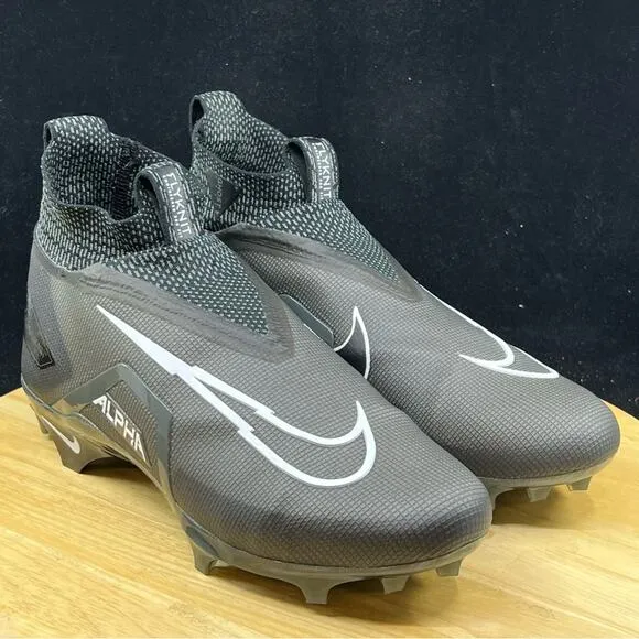 Nike Alpha Menace Elite 3 Black Football Cleats CT6648-010 MEN'S SIZE 13