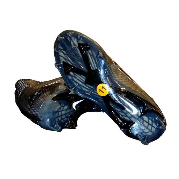 Nike Alpha Menace Elite 3 Football Cleats Men Size 11 #CT6648-010 Black NWOB