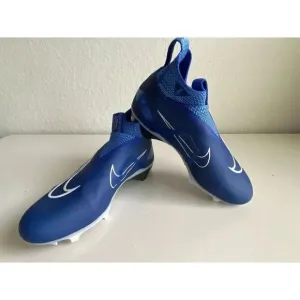 Nike Alpha Menace Elite 3 Flyknit Football Cleats Royal Blue CT6648-414 Men 10.5