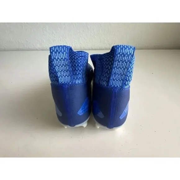 Nike Alpha Menace Elite 3 Flyknit Football Cleats Royal Blue CT6648-414 Men 10.5