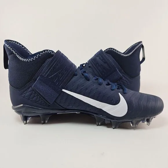 Nike Alpha Menace Pro 2 Football Cleats Dark Blue BV3945-404 Men's Size‎ 11.5