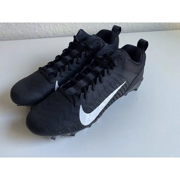 Nike Alpha Menace Pro 2 Low Football Cleats Black CV6477-001 Men's Size 13