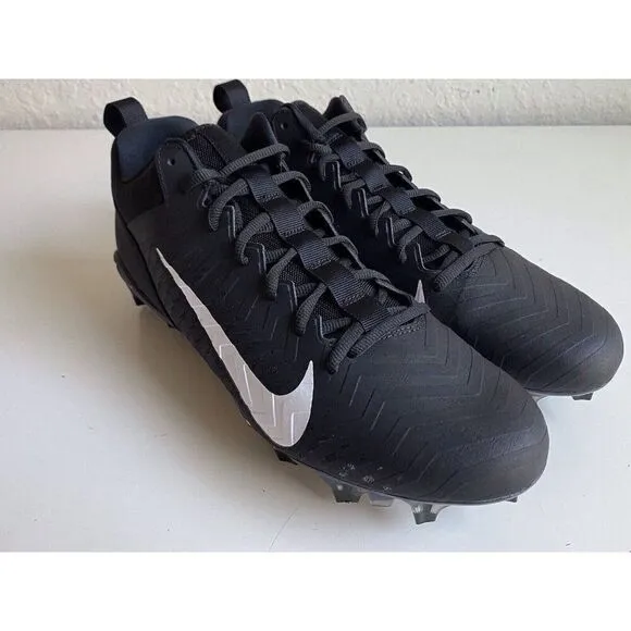 Nike Alpha Menace Pro 2 Low Football Cleats Black CV6477-001 Men's Size 13