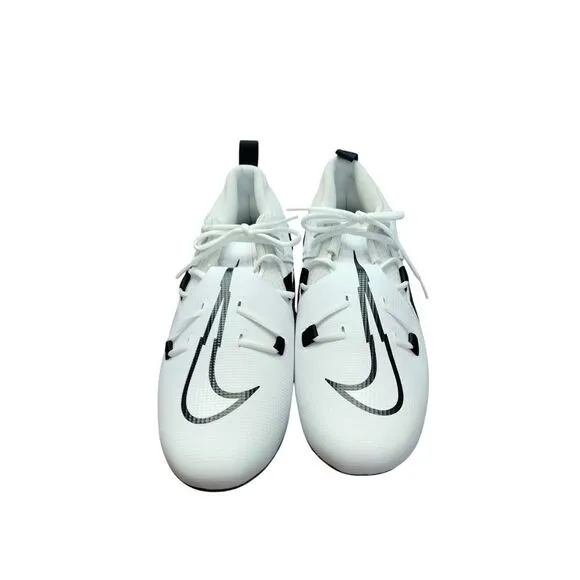Nike Alpha Menace Pro 3‎ Cleats Men's 12.5 Football White Black Blue CT6649-108