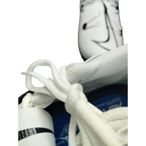 Nike Alpha Menace Pro 3 Cleats Men's 13 White Blue Football  CT6649-101 Athletic