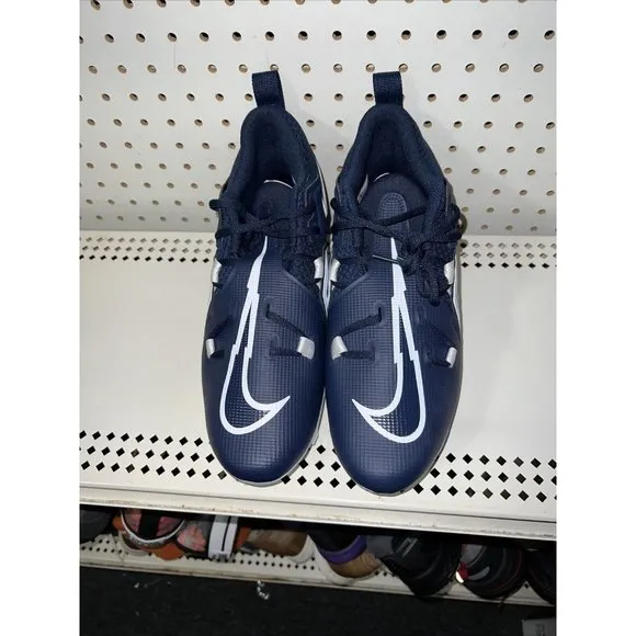 Nike Alpha Menace Pro 3 Mens Football Cleats Size 10 Navy Blue White CT6649-400