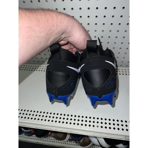 Nike Alpha Menace Pro 3 Mens Football Cleats Size 10.5 Black Blue CT6649-007