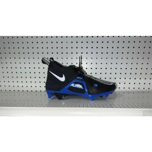 Nike Alpha Menace Pro 3 Mens Football Cleats Size 10.5 Black Blue CT6649-007