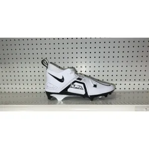 Nike Alpha Menace Pro 3 Mens Football Cleats Size 10.5 White Black CT6649-100