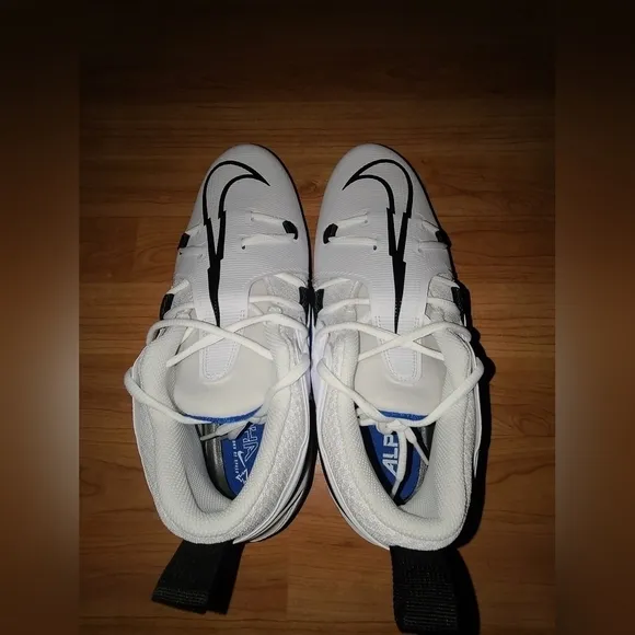 Nike Alpha Menace Pro 3 'White Game Royal' Football Cleats