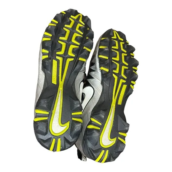 Nike Alpha Menace Shark Football Cleats Men Size 10.5W Athletic Shoes 899372-001
