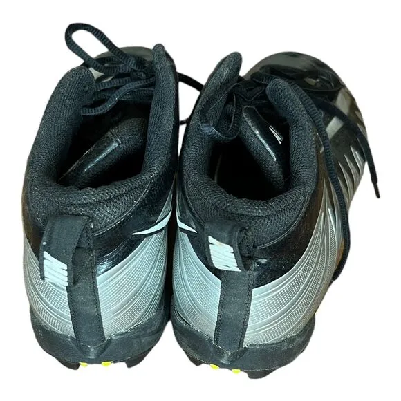 Nike Alpha Menace Shark Football Cleats Men Size 10.5W Athletic Shoes 899372-001