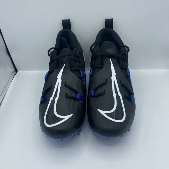 Nike Alpha Menace Pro 3 Football Cleats Black Blue CT6649-007 Size 9.5,10,11