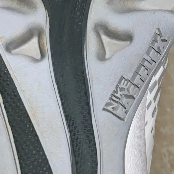 NIKE ALPHA MEN’s white cleats shoes size 9