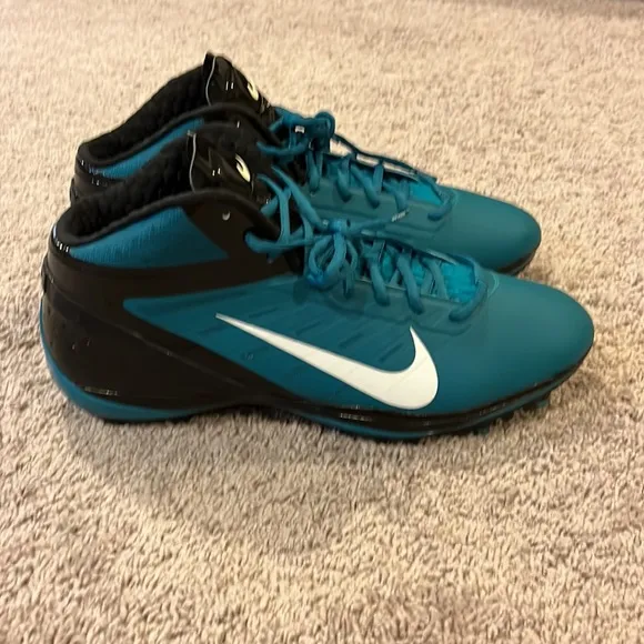 Nike Alpha Talon Elite Football cleats shoes new Eagles color 534769 415 Mens 15