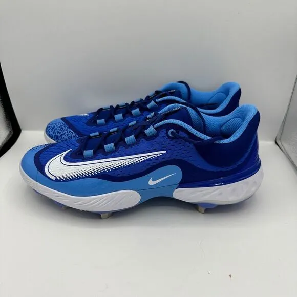 Nike Alpha Huarache Elite 4 Low Baseball Cleats Royal Blue DJ6521-414 13,13.5