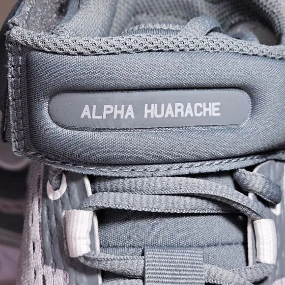 Nike Alpha Huarache Elite 4 Mid Baseball Cleats Shoes Men's 7 Grey DJ6520-012 SE