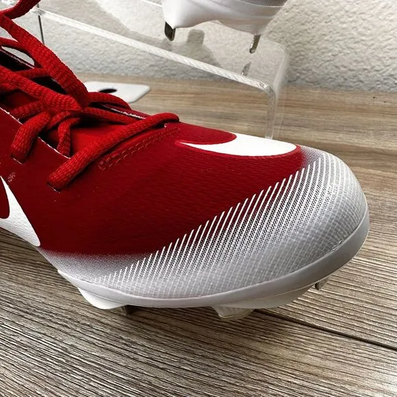 Nike Baseball Cleats‎ Mens 7.5 Red Lunar Vapor Ultrafly Elite 2  AO7946-602