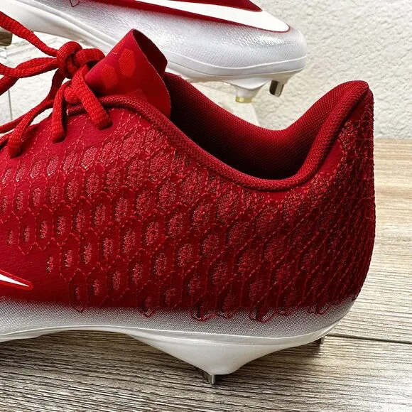 Nike Baseball Cleats‎ Mens 7.5 Red Lunar Vapor Ultrafly Elite 2  AO7946-602