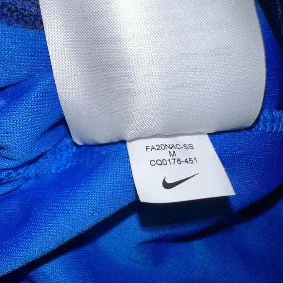 Nike Basketball Team USA Authentic Tokyo Road Blue Short Sample