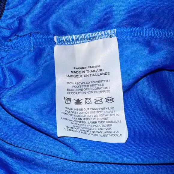 Nike Basketball Team USA Authentic Tokyo Road Blue Short Sample