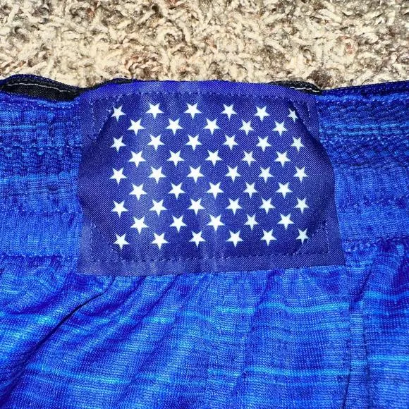 Nike Basketball Team USA Authentic Tokyo Road Blue Short Sample