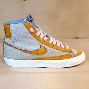 Nike Blazer 77 High-Top Corduroy Suede And Leather 5.5 Mens/7 Womens Sneakers