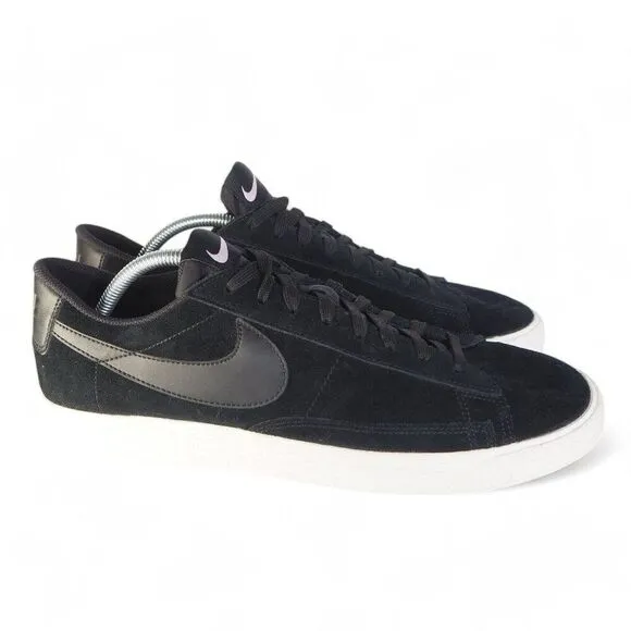 Nike Blazer Low 'Black Sail' Sneakers 371760-024 Men's 11.5