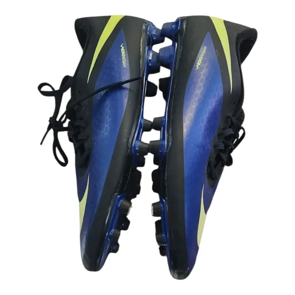 Nike Blue and Yellow AZKJSoccer Cleats Mens Size 13 EUC