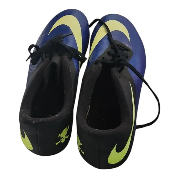 Nike Blue and Yellow AZKJSoccer Cleats Mens Size 13 EUC