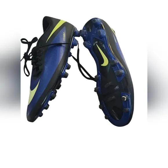 Nike Blue and Yellow AZKJSoccer Cleats Mens Size 13 EUC