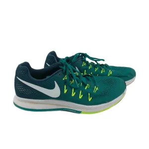 Nike Blue/Green Athletic Sneakers | Lace-Up, Size 13