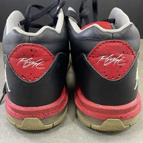 Nike Boys Air Jordan Flight Origin 2  Black Basketball Shoes Sneakers 6.5Y