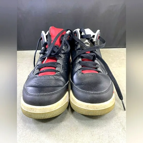 Nike Boys Air Jordan Flight Origin 2  Black Basketball Shoes Sneakers 6.5Y