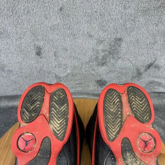 Nike Boys Jordan Pro Strong Size 3Y Shoes Red Black Basketball Training Sneakers