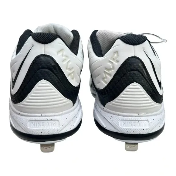 Nike BSBL MVP Pro Metal 2 White Black Baseball Cleats Men’s US Size 13 NWOT