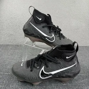 Nike Cleats Mens Size 7 Metal Black Grey Alpha Huarache NXT Baseball DJ6517-010