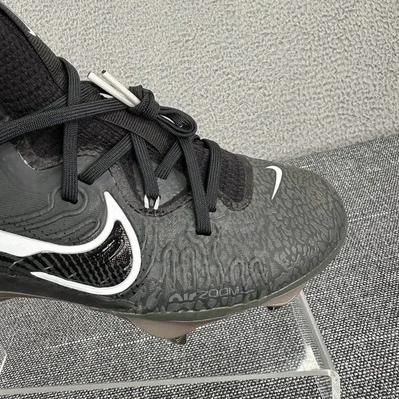 Nike Cleats Mens Size 7 Metal Black Grey Alpha Huarache NXT Baseball DJ6517-010