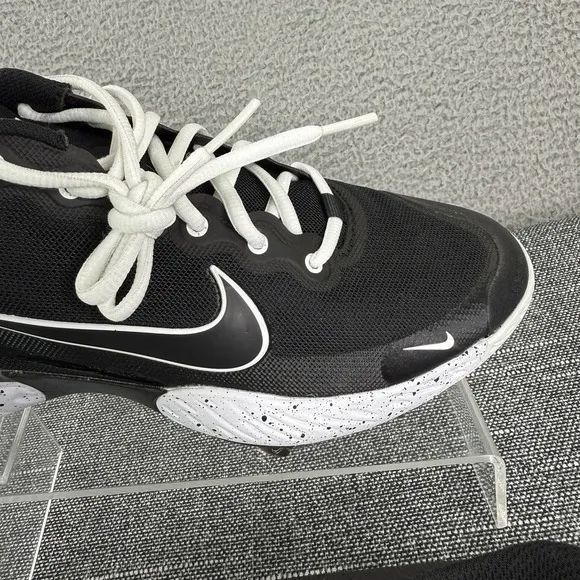 Nike Cleats Mens Size 8.5 Black Alpha Huarache Elite 3 Metal Baseball CK0746-010