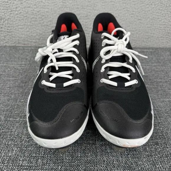 Nike Cleats Mens Size 8.5 Black Alpha Huarache Elite 3 Metal Baseball CK0746-010