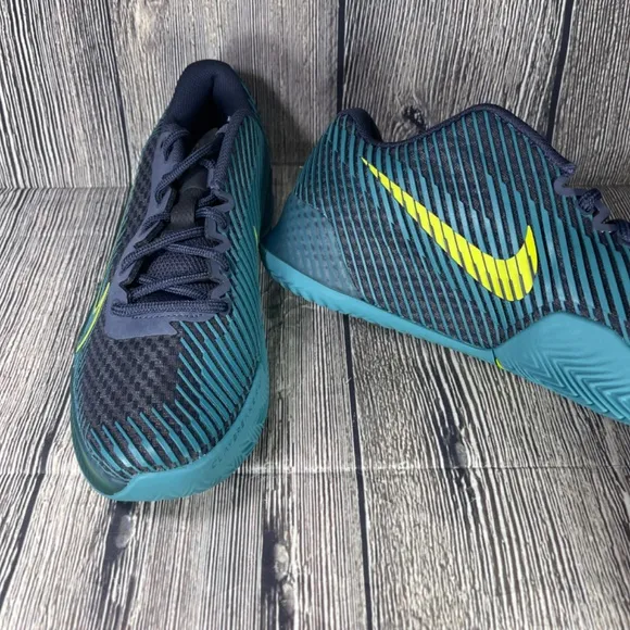 Nike Court Air Zoom Vapor 11 Clay Gridiron Green/Cactus/Teal M6.5 W8 DV2014-003